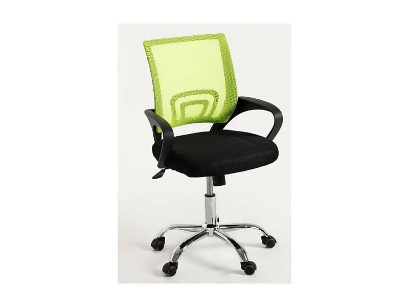 Silla de Oficina Verde y Negra Midi Pro - Máxima Ergonomía - Ideal para Escritorio y Gaming