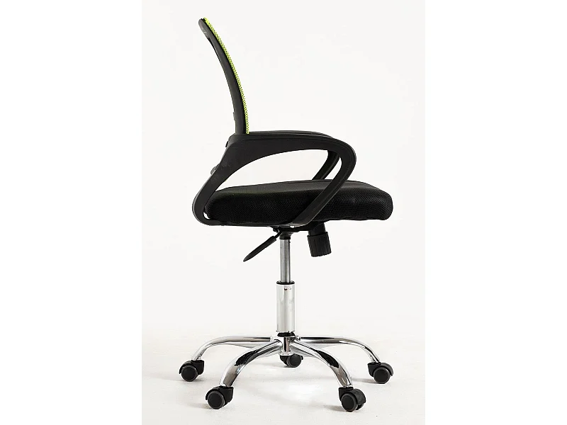 Silla de Oficina Verde y Negra Midi Pro - Máxima Ergonomía - Ideal para Escritorio y Gaming