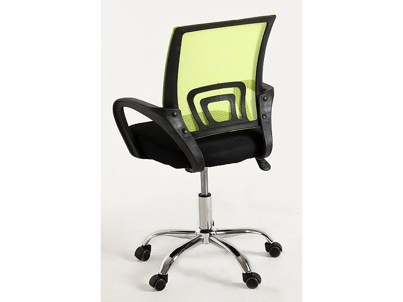 Silla de Oficina Verde y Negra Midi Pro - Máxima Ergonomía - Ideal para Escritorio y Gaming