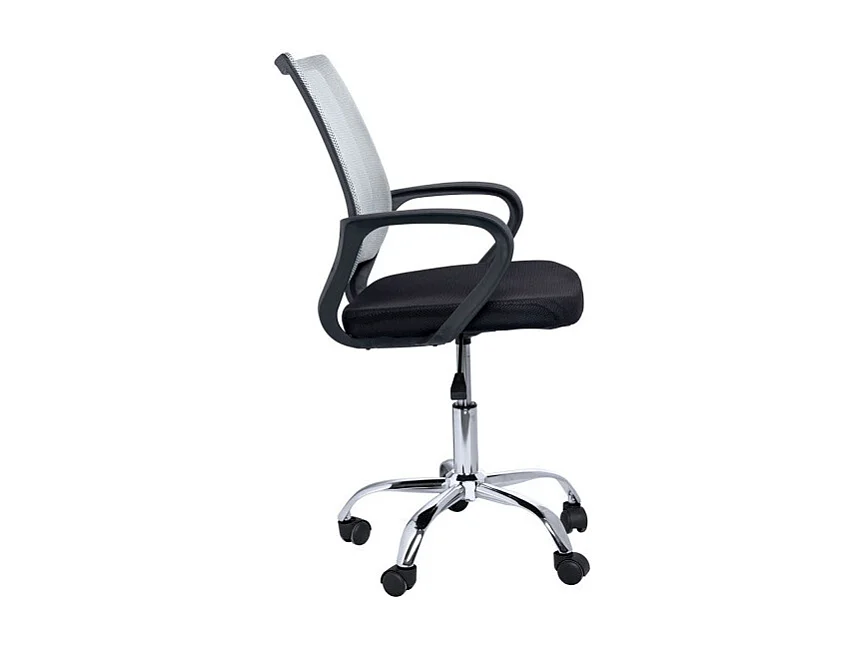 Silla de Oficina Gris y Negra Midi Pro - Máxima Ergonomía - Ideal para Escritorio y Gaming