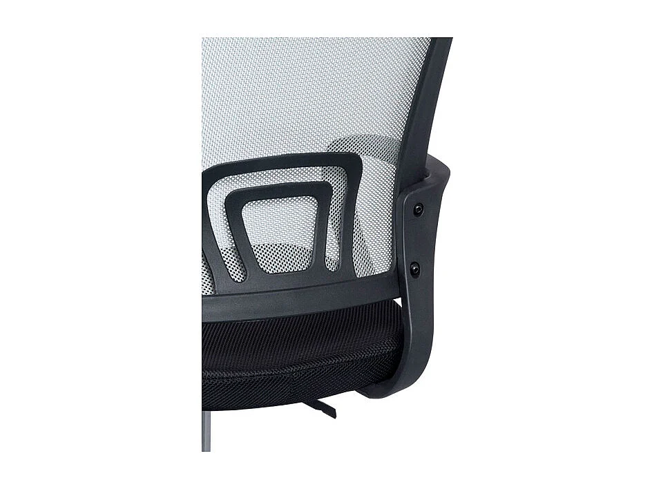 Silla de Oficina Gris y Negra Midi Pro - Máxima Ergonomía - Ideal para Escritorio y Gaming