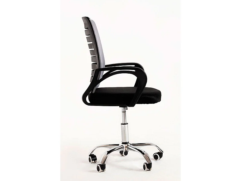 Silla de EscritorioGris Visi - Máxima Ergonomía - Ideal para Escritorio y Gaming