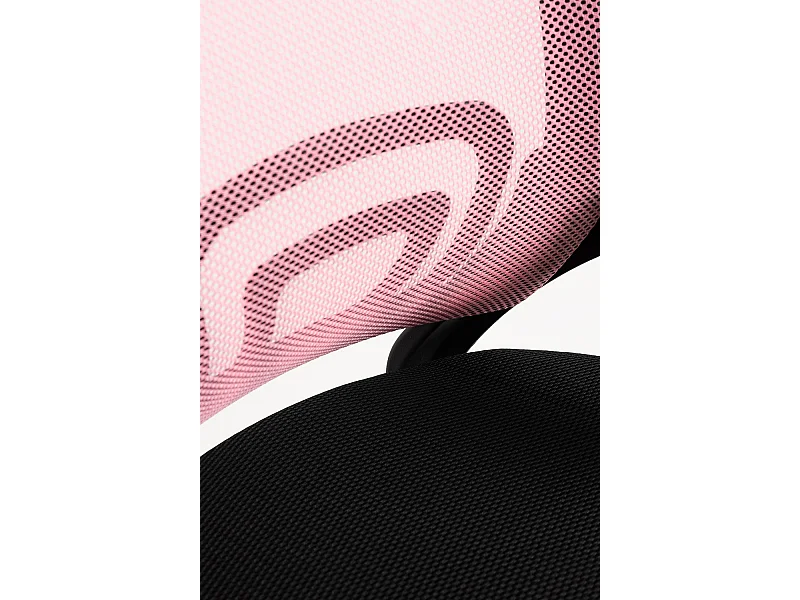 Silla de Oficina Rosa y Negra Midi Pro - Máxima Ergonomía - Ideal para Escritorio y Gaming