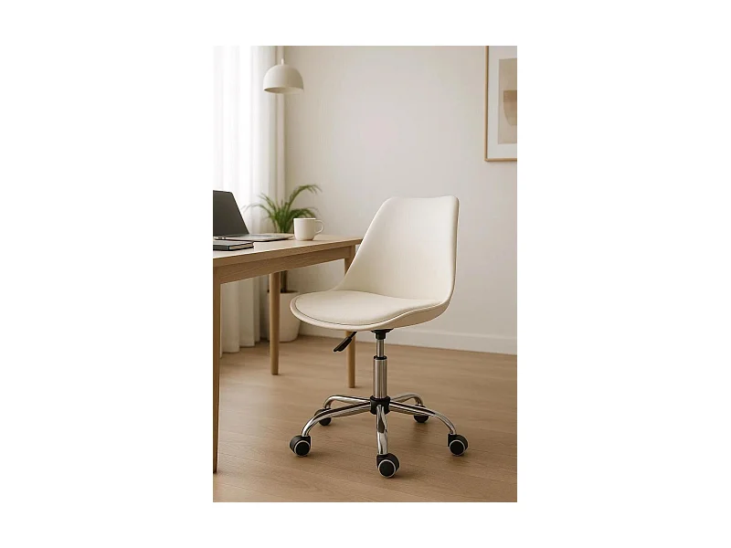 Silla de Oficina Blanca Neo - Máxima Ergonomía - Ideal para Escritorio y Gaming
