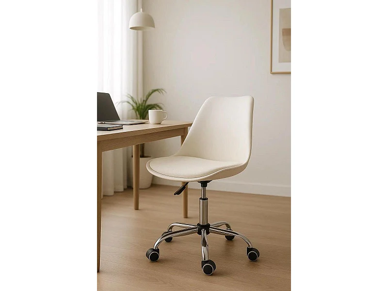 Silla de Oficina Blanca Neo - Máxima Ergonomía - Ideal para Escritorio y Gaming
