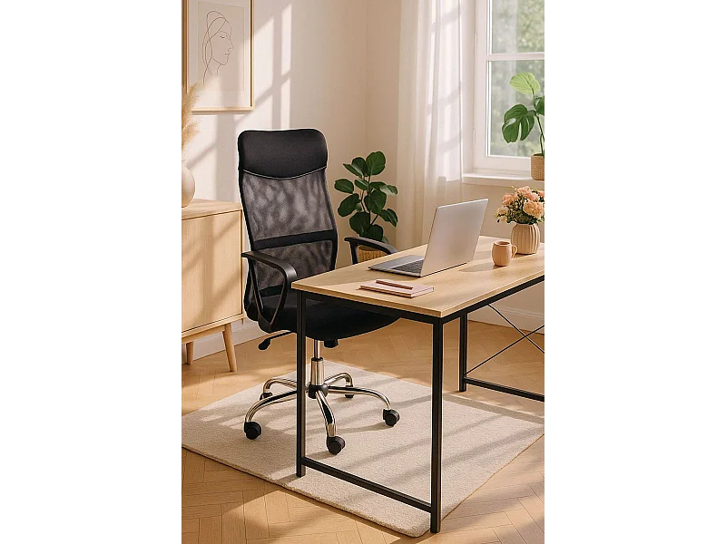 Silla de EscritorioGris Bakus - Máxima Ergonomía - Ideal para Escritorio y Gaming