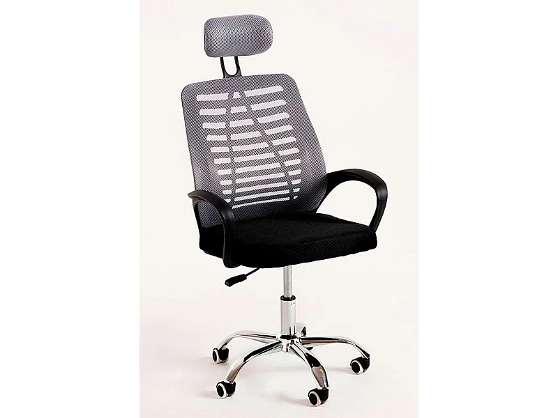 Silla de EscritorioGris Kontor - Máxima Ergonomía - Ideal para Escritorio y Gaming