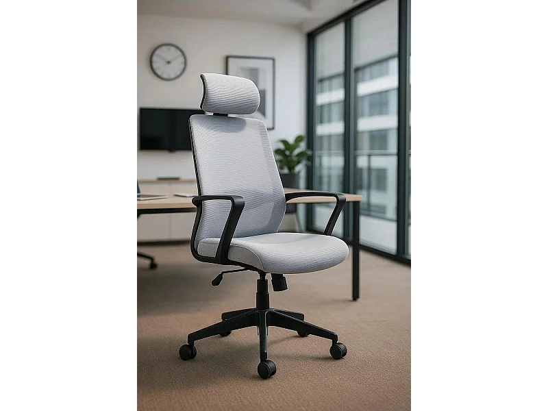 Silla de Oficina Blanca Gomic - Máxima Ergonomía - Ideal para Escritorio y Gaming