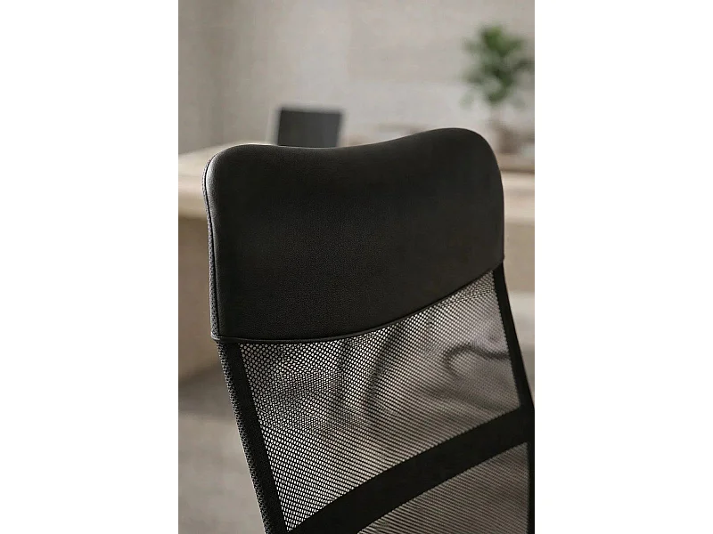 Silla de Oficina Negra Bakus - Máxima Ergonomía - Ideal para Escritorio y Gaming