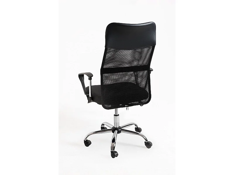 Silla de Oficina Negra Bakus - Máxima Ergonomía - Ideal para Escritorio y Gaming