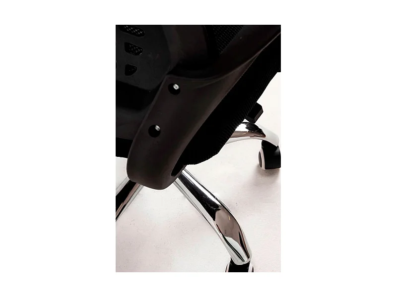 Silla de Oficina Negra Kontor - Máxima Ergonomía - Ideal para Escritorio y Gaming