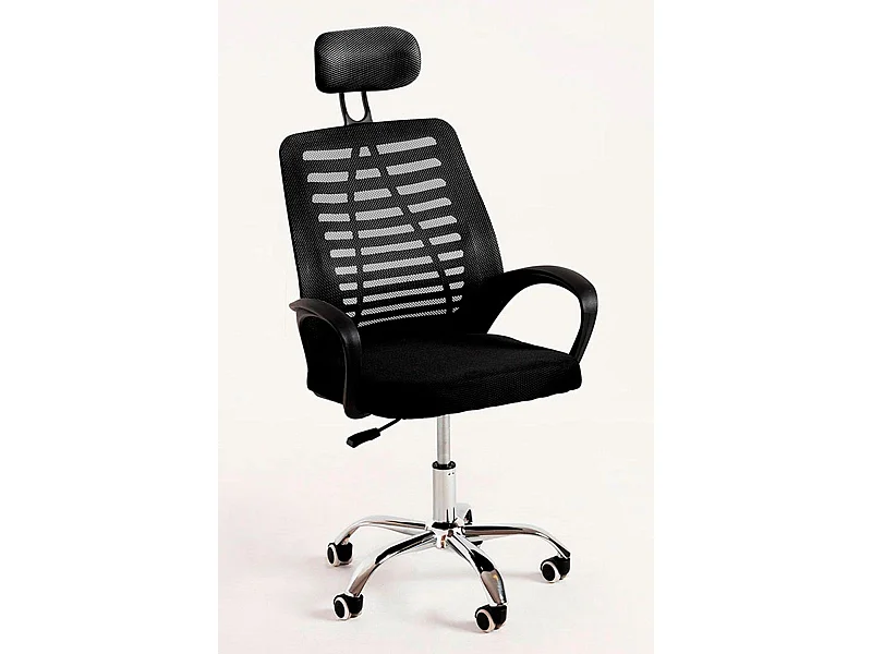 Silla de Oficina Negra Kontor - Máxima Ergonomía - Ideal para Escritorio y Gaming