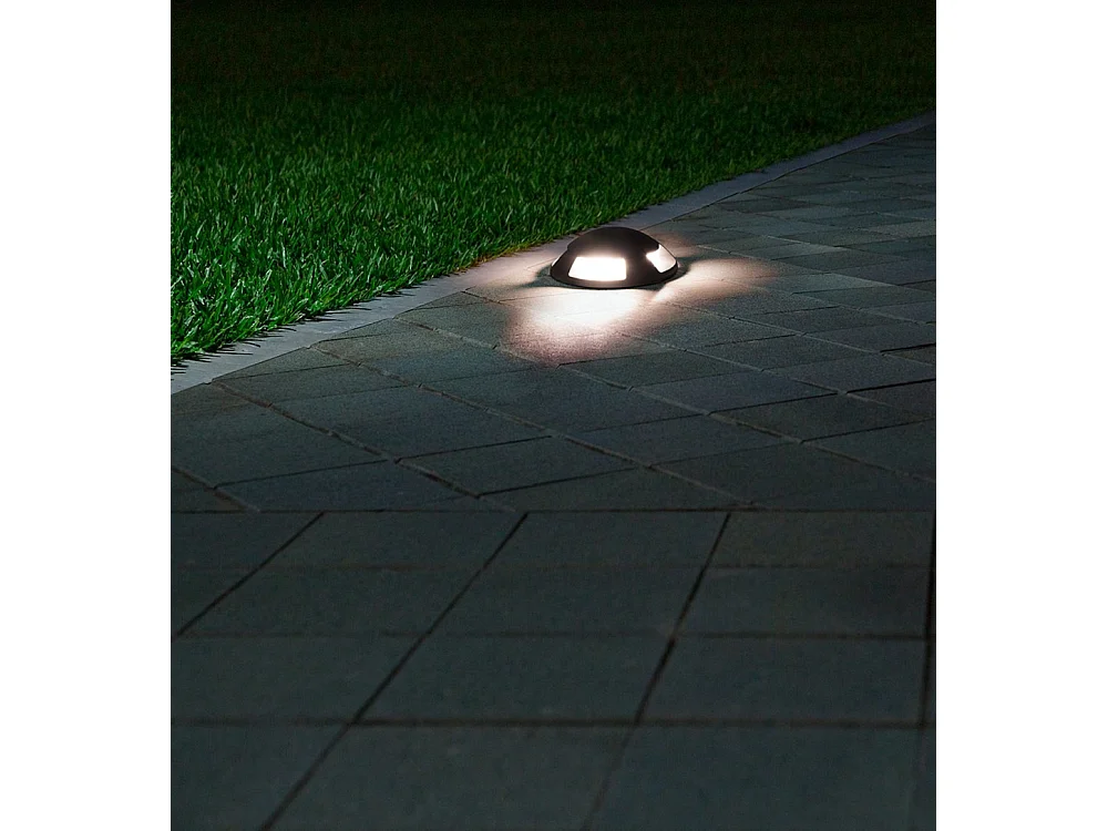 FORLIGHT Encastrés De Sol Ip65 Up Led 7.4W 3000K Gris Urbain 106Lm