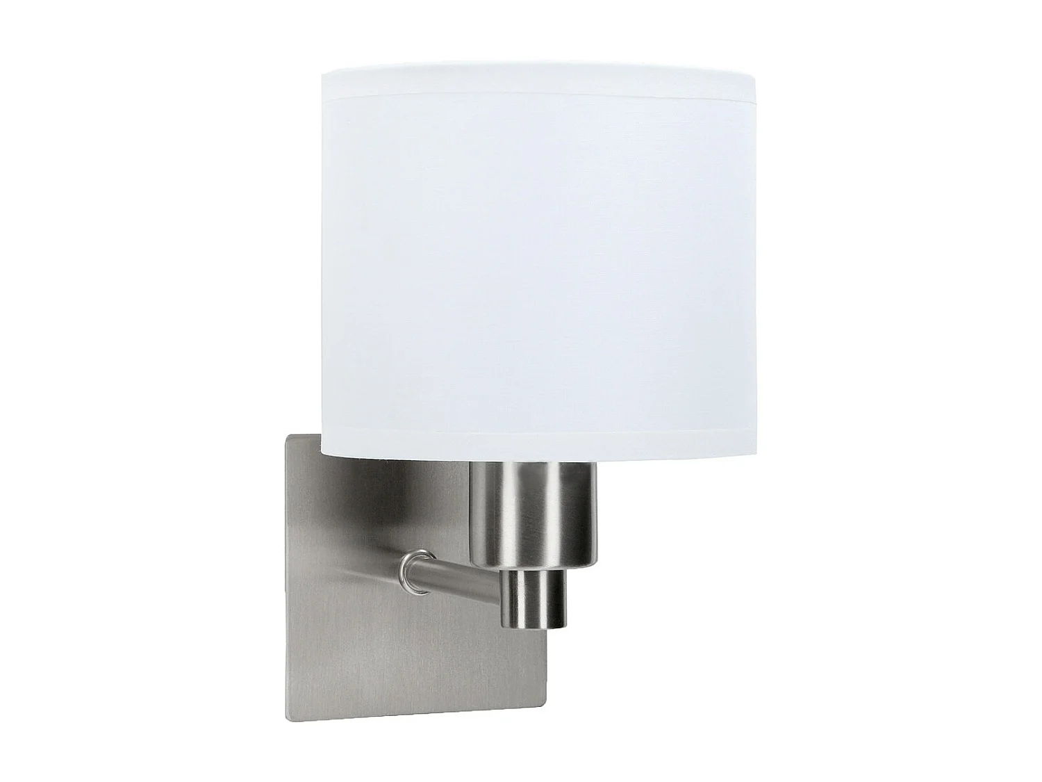 FORLIGHT Applique Ip20 Lyon E27 15W Nickel Satiné
