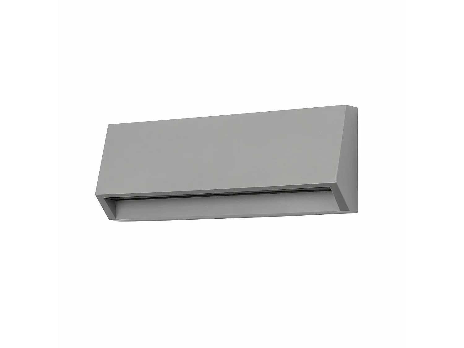 Applique d'extérieur à LED Grove Grey 3W IP65. Spot LED moderne pour le sol et le mur pour la signalisation du jardin.