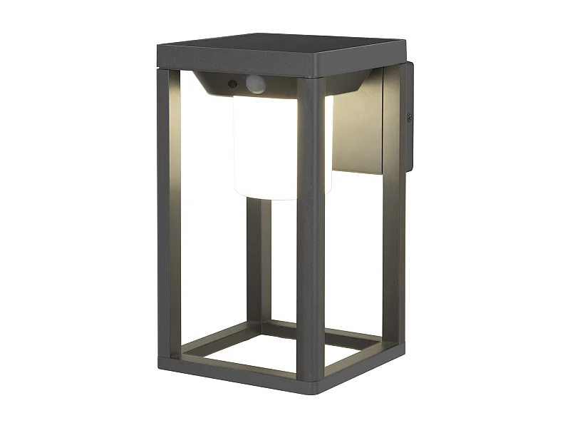 FORLIGHT Applique Extérieure Ip44 Bow Led 3W 3000K Gris Urbain 92Lm