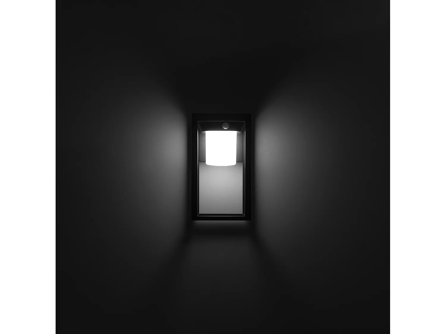 FORLIGHT Applique Extérieure Ip44 Bow Led 3W 3000K Gris Urbain 92Lm