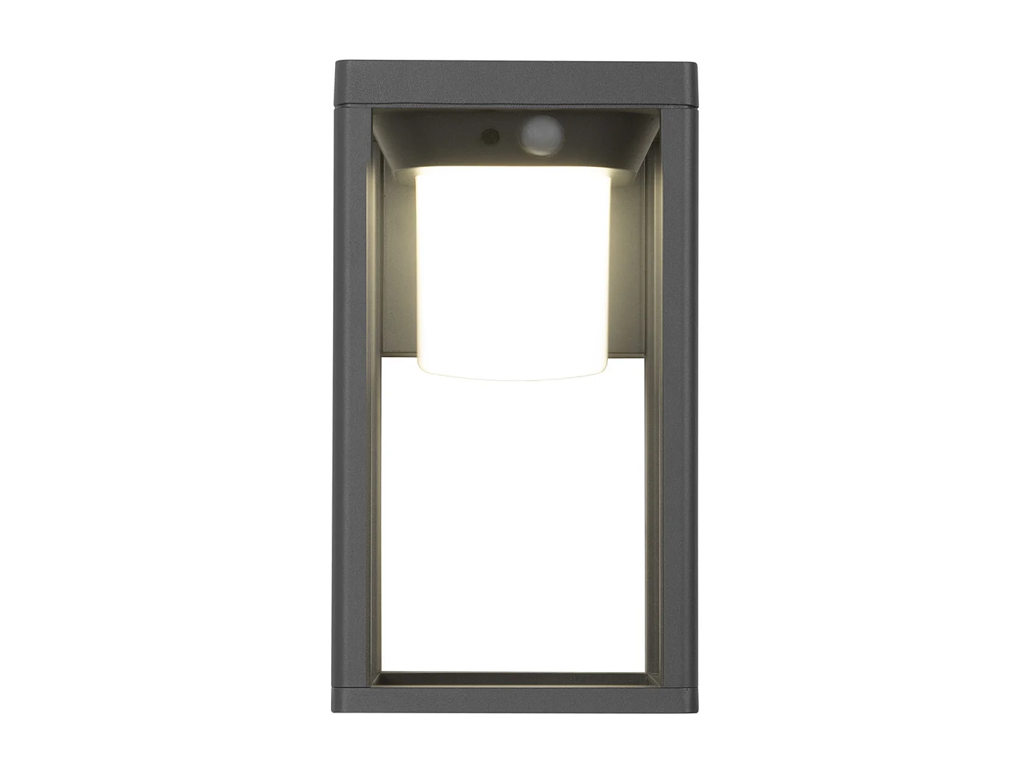 FORLIGHT Applique Extérieure Ip44 Bow Led 3W 3000K Gris Urbain 92Lm