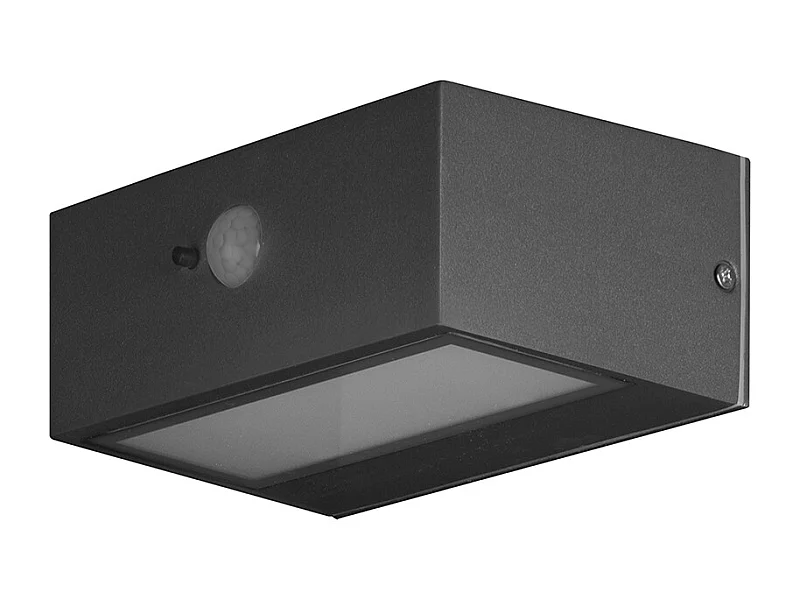 FORLIGHT Applique Extérieure Ip44 Top Led 3W 3000K Gris Urbain 129Lm