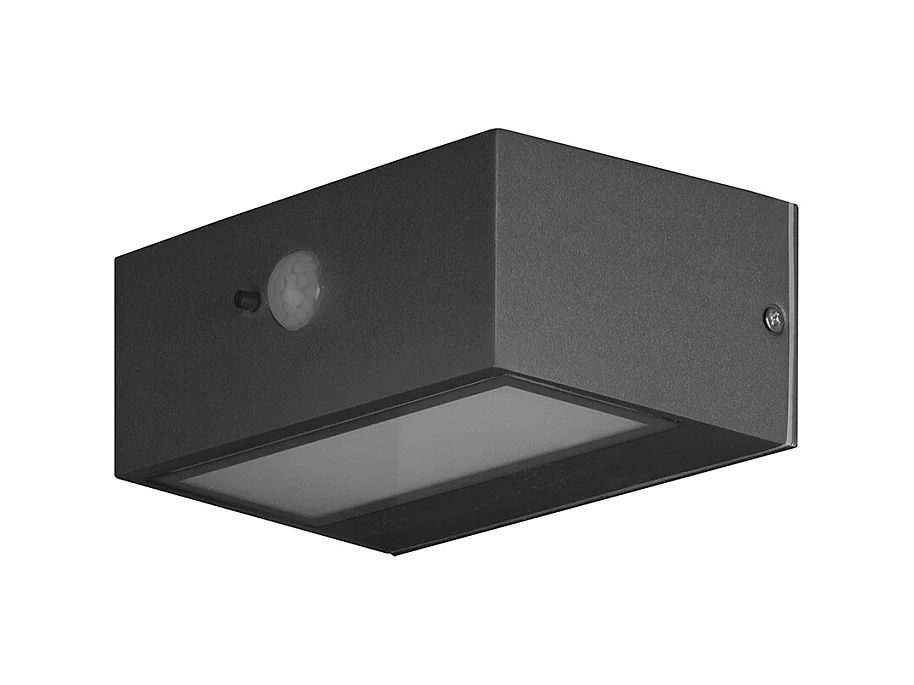 FORLIGHT Applique Extérieure Ip44 Top Led 3W 3000K Gris Urbain 129Lm