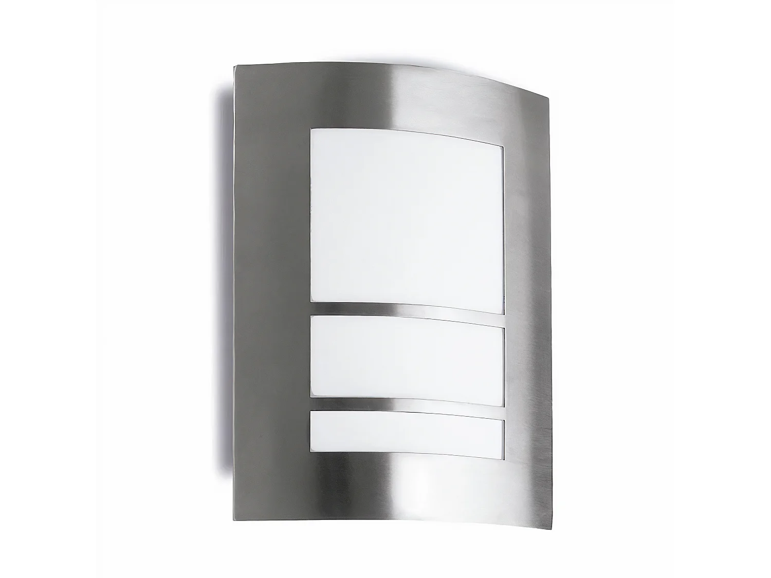 FORLIGHT Applique Extérieure Ip55 Siluet E27 15W Acier Inoxydable 1500Lm