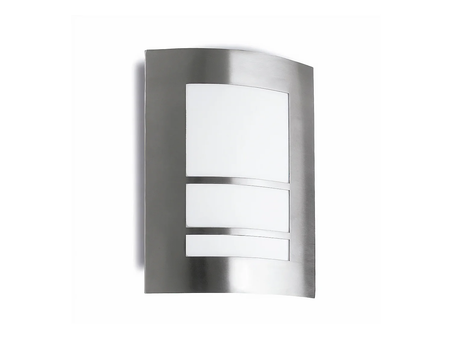 FORLIGHT Applique Extérieure Ip55 Siluet E27 15W Acier Inoxydable 1500Lm