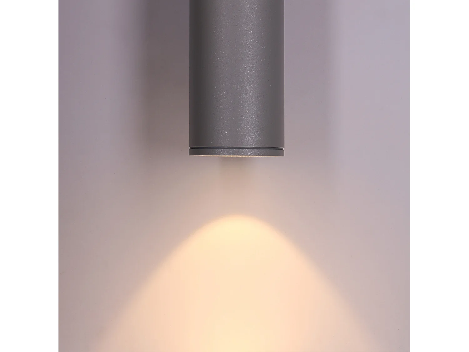 FORLIGHT Applique Extérieure Ip54 Orion Double Emission Led 11.3W 3000K Gris 1135Lm