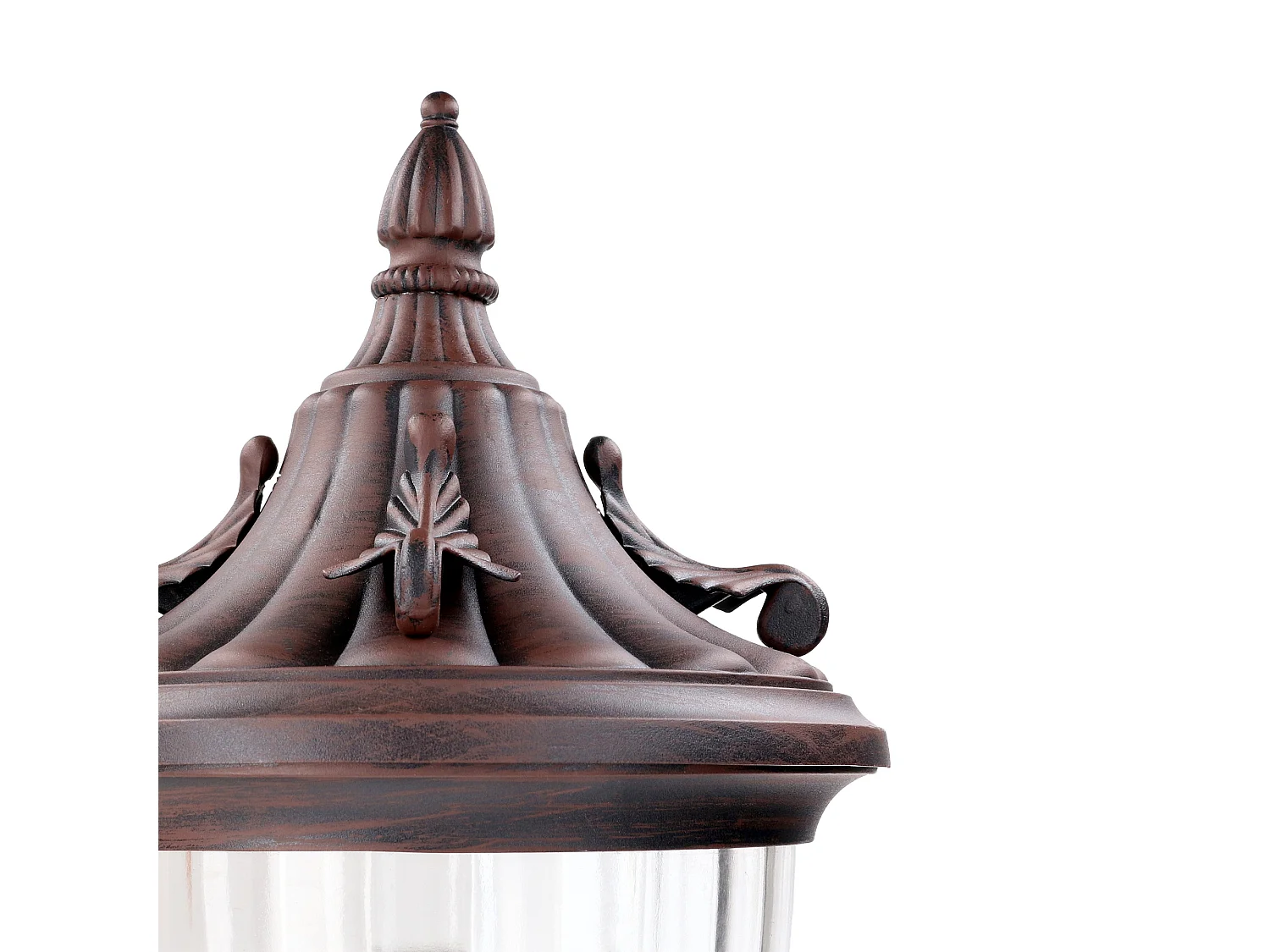 FORLIGHT Applique Extérieure Ip23 Adur E27 15W Marron Rouille 1340Lm