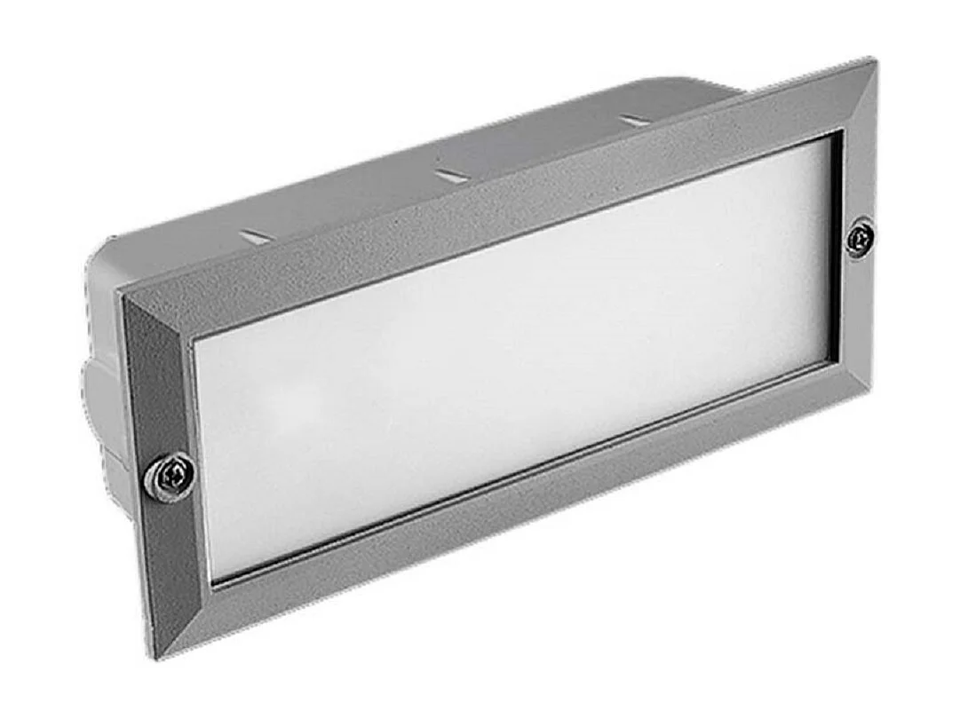 FORLIGHT Encastrés De Mur Ip44 Tamesis E27 15W Gris 1055Lm