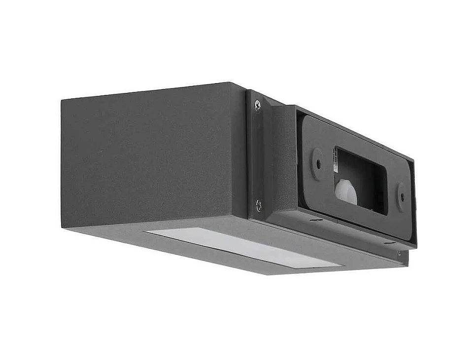 FORLIGHT Applique Extérieure Ip44 Alfil E27 15W Gris Urbain