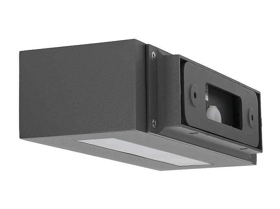 FORLIGHT Applique Extérieure Ip44 Alfil E27 15W Gris Urbain