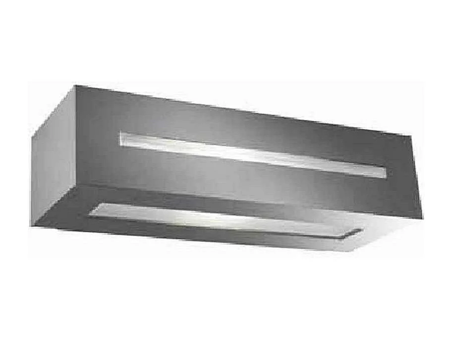 FORLIGHT Applique Extérieure Ip44 Alfil E27 15W Gris Urbain