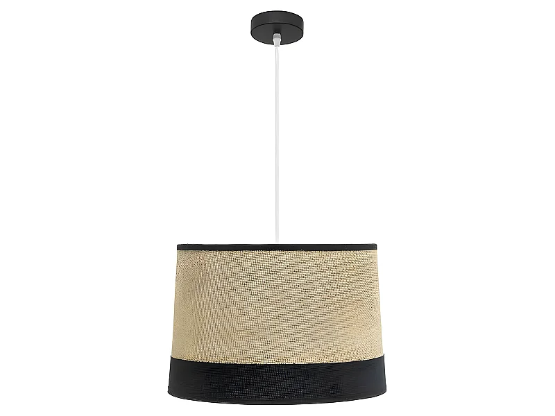 Colgante De Techo Modelo Tietar De Saco Y Detalle Negro