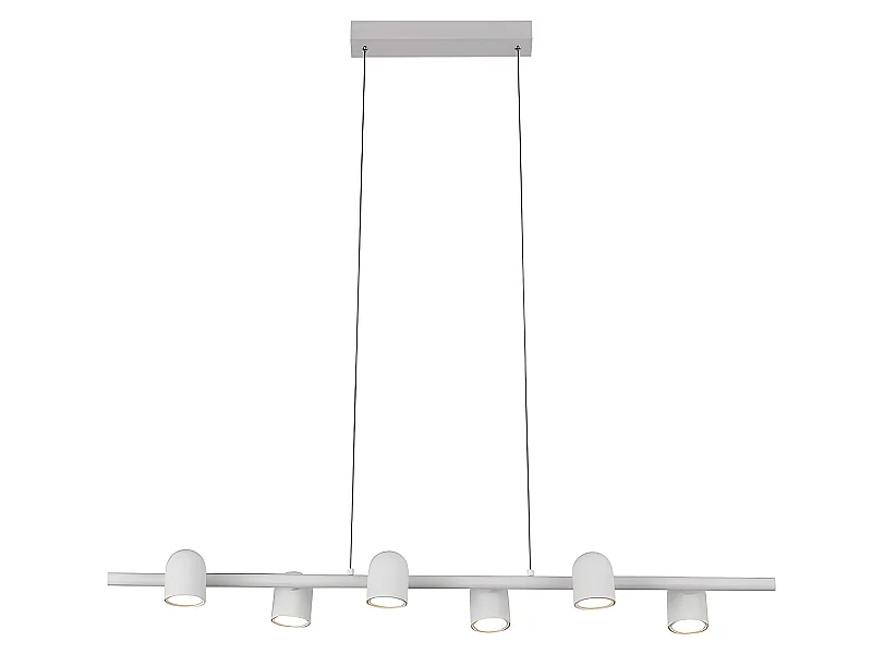 Plafondnier Linear 6 White lights modèle IOS MANTRA