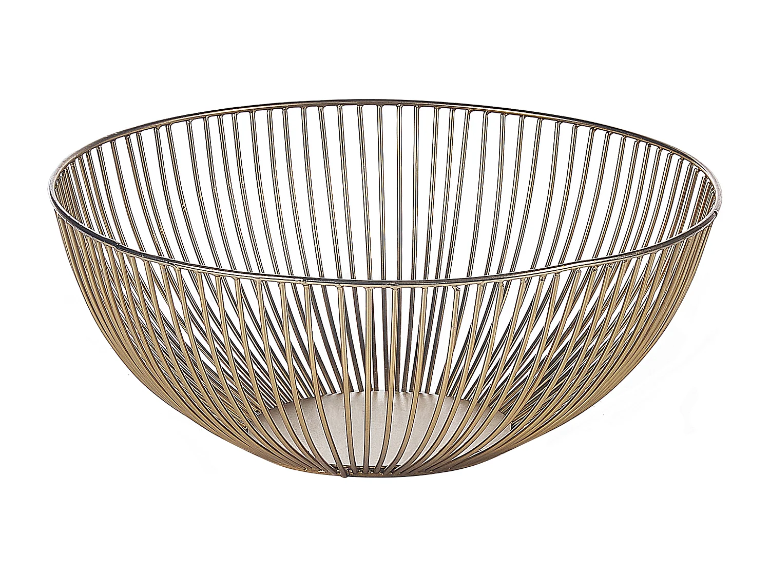 Conjunto de 3 cuencos decorativos GARUT Metal Dorado