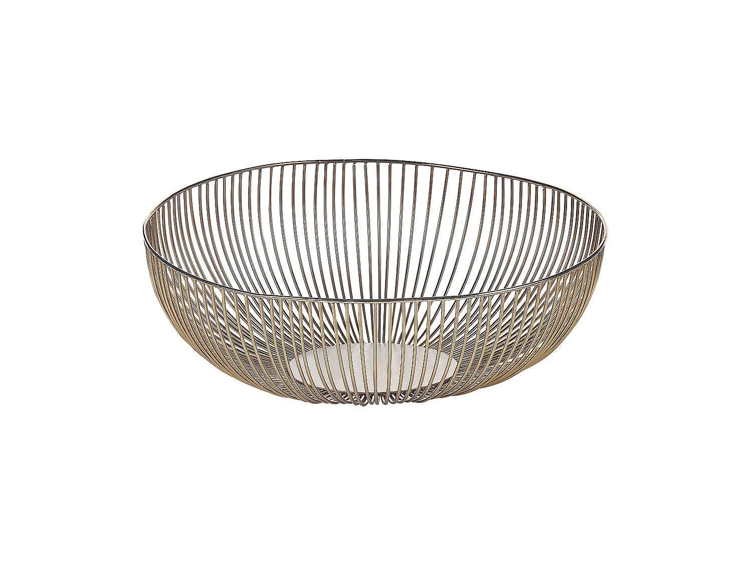 Conjunto de 3 cuencos decorativos GARUT Metal Dorado