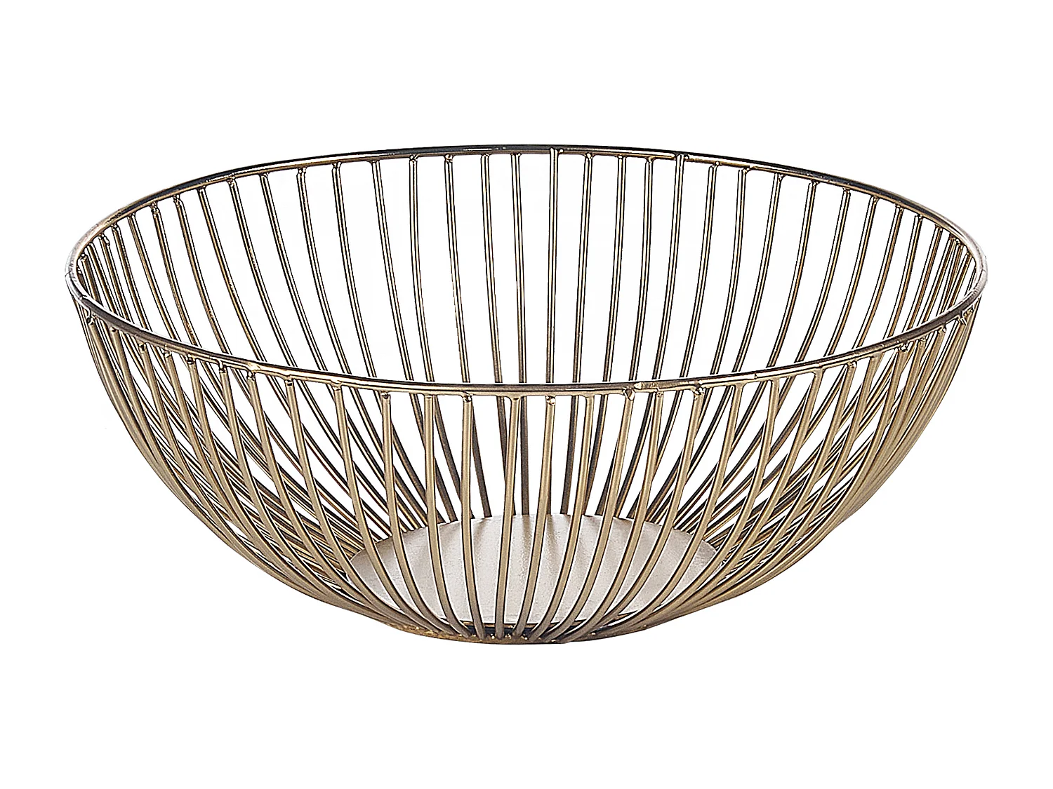 Conjunto de 3 cuencos decorativos GARUT Metal Dorado