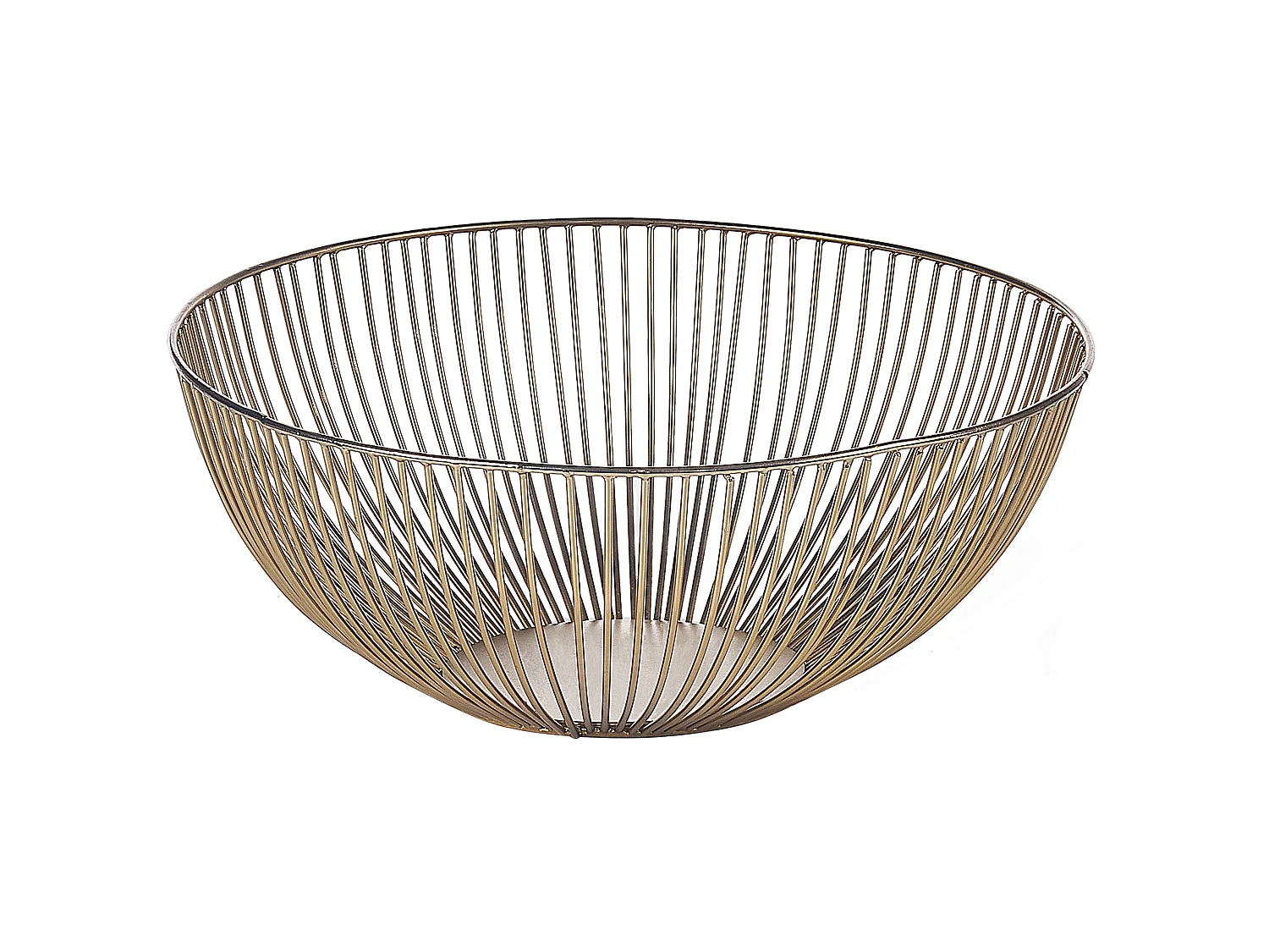 Lot de 3 bols décoratifs GARUT Métal Doré
