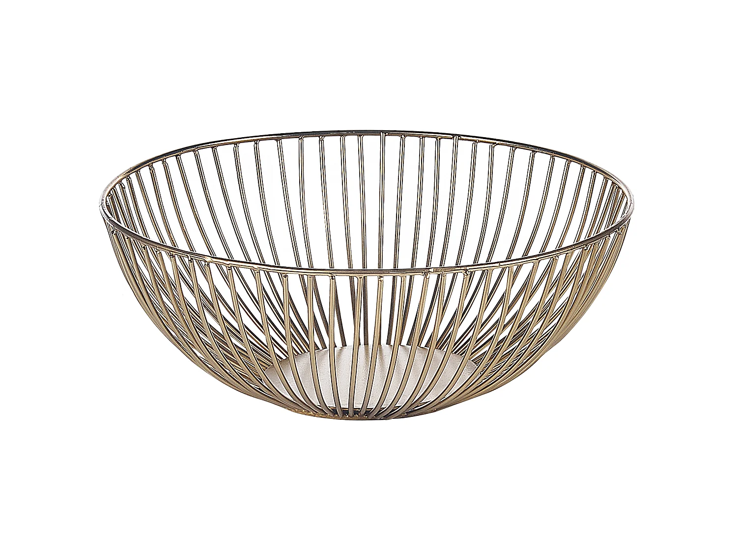 Lot de 3 bols décoratifs GARUT Métal Doré