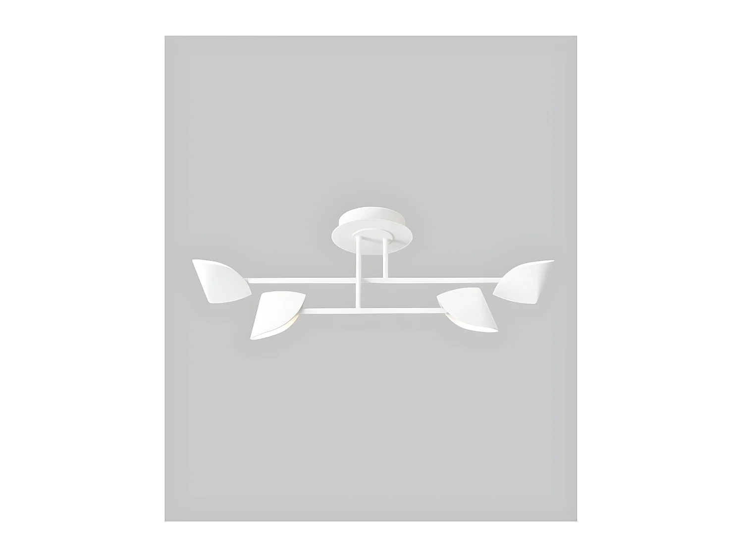 Plafondnier blanc modèle CAPPUCCINA led 30 w MANTRA