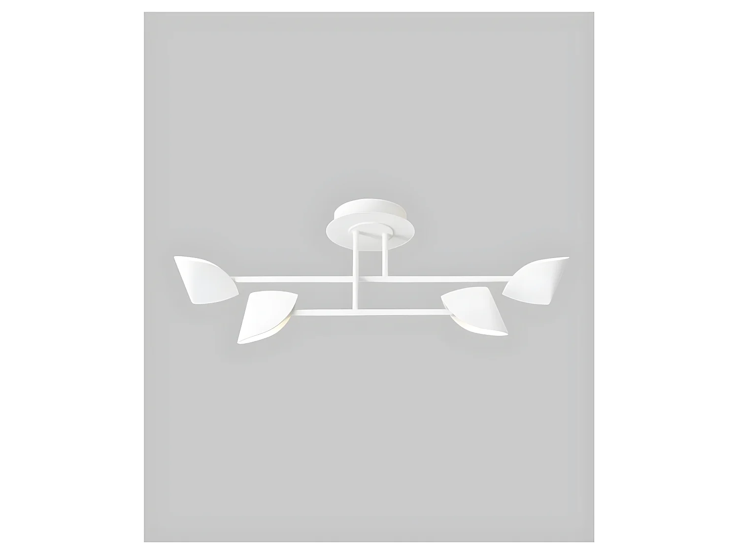 Plafondnier blanc modèle CAPPUCCINA led 30 w MANTRA