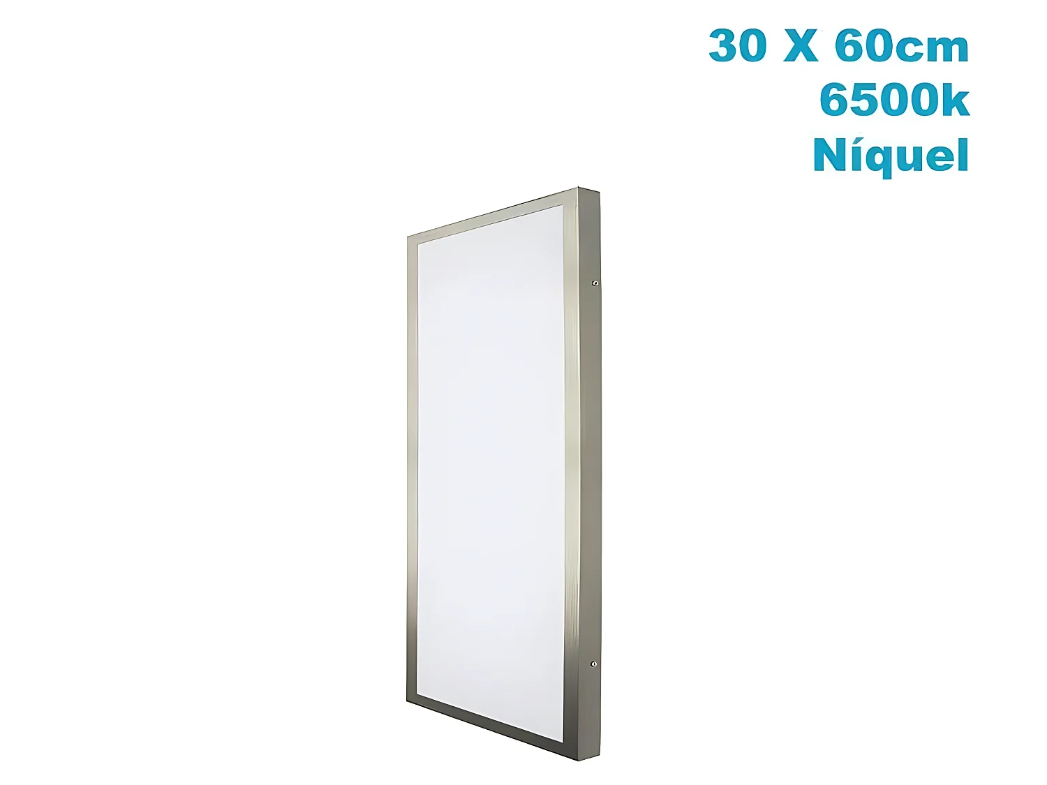 lumière Plan de finition Nickel FABRILAMP pour la surface