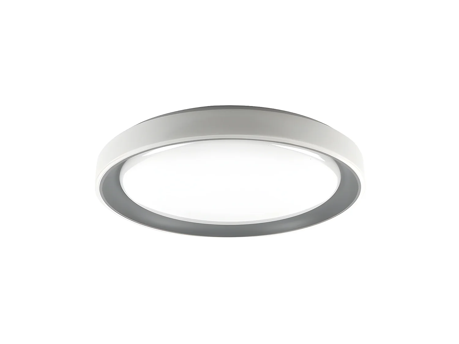 Plafon Luanda 72w 3000-4000-6000k Gris Red.7x49,5d 7200lm Reg.intens. C.remoto C/memoria