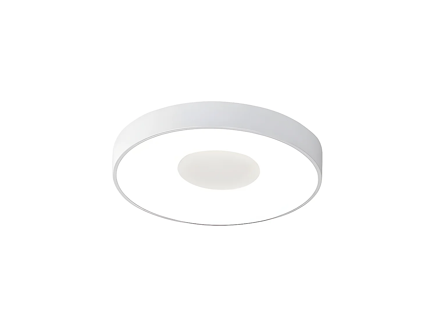 Plafondd LED 56w COIN blanc télécommande intégrée MANTRA