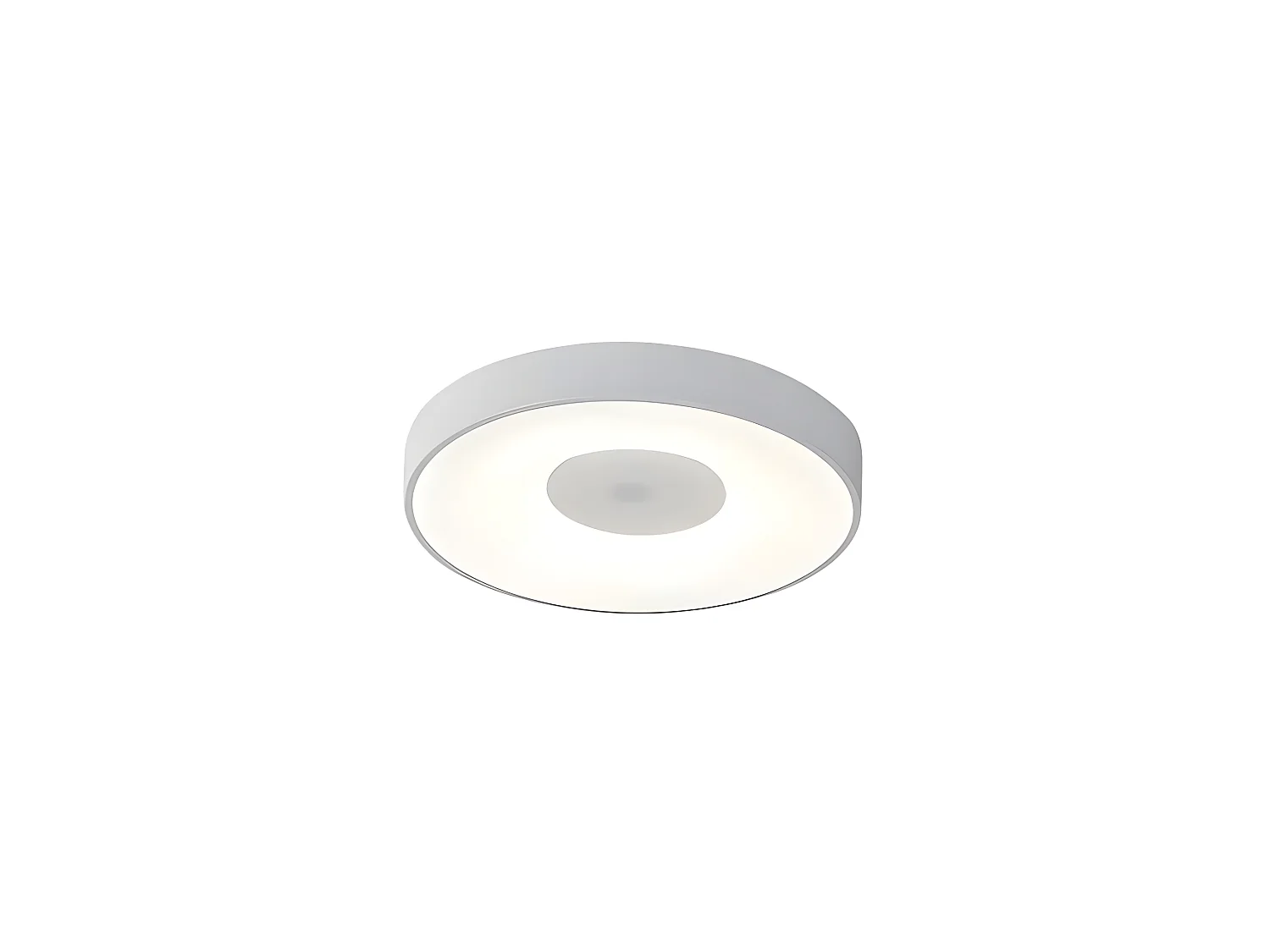 Plafondd LED 56w COIN blanc télécommande intégrée MANTRA