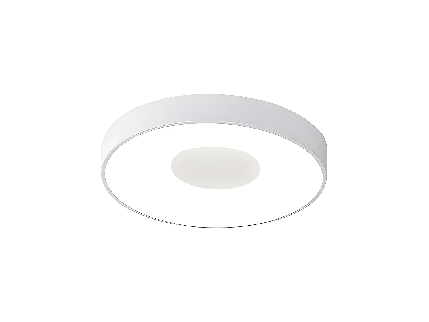 Plafondd LED 56w COIN blanc télécommande intégrée MANTRA