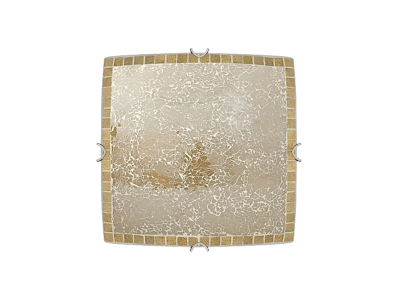 Soffitto quadrato modello Tenor gold FABRILAMP