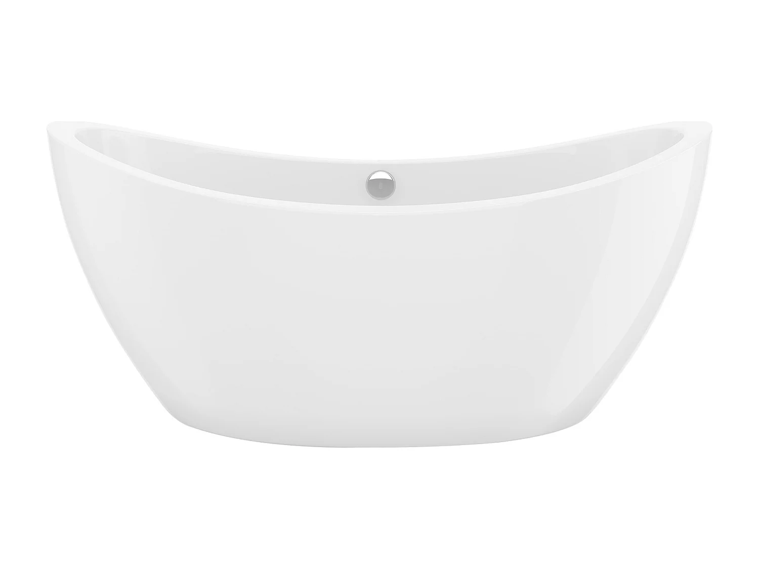 Baignoire îlot design blanche  - 225L - 170 x 83 x 77cm - ALDA