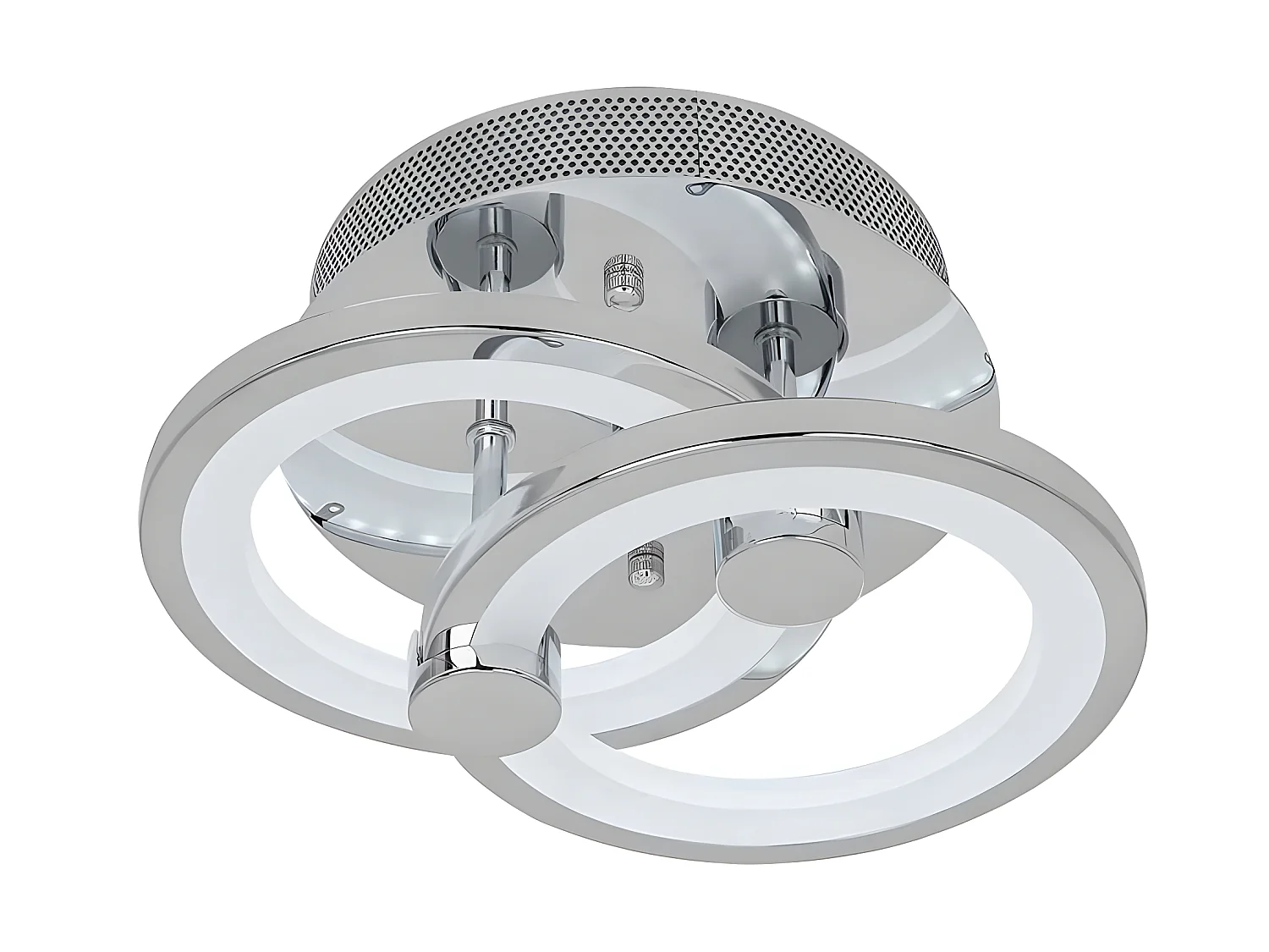 Plafon Led 3 Temperaturas Sydney Cromo 32w