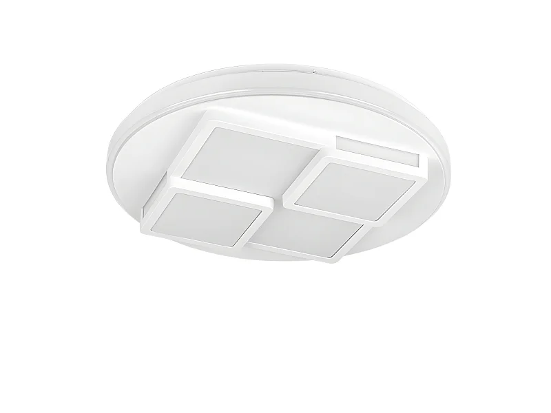Plafondd rond 96w led modèle LAVI Blanc FABRILAMP